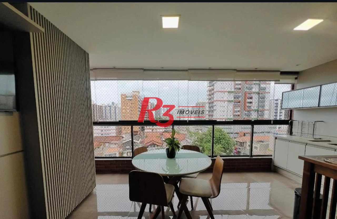 Apartamento com 3 dormitórios à venda, 145 m² por R$ 1.545.000,00 - Vila Guilhermina - Praia Grande/SP