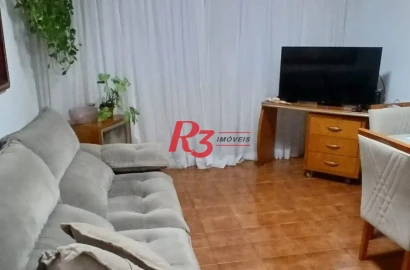Apartamento com 2 dormitórios à venda, 72 m² por R$ 405.000,00 - Centro - São Vicente/SP