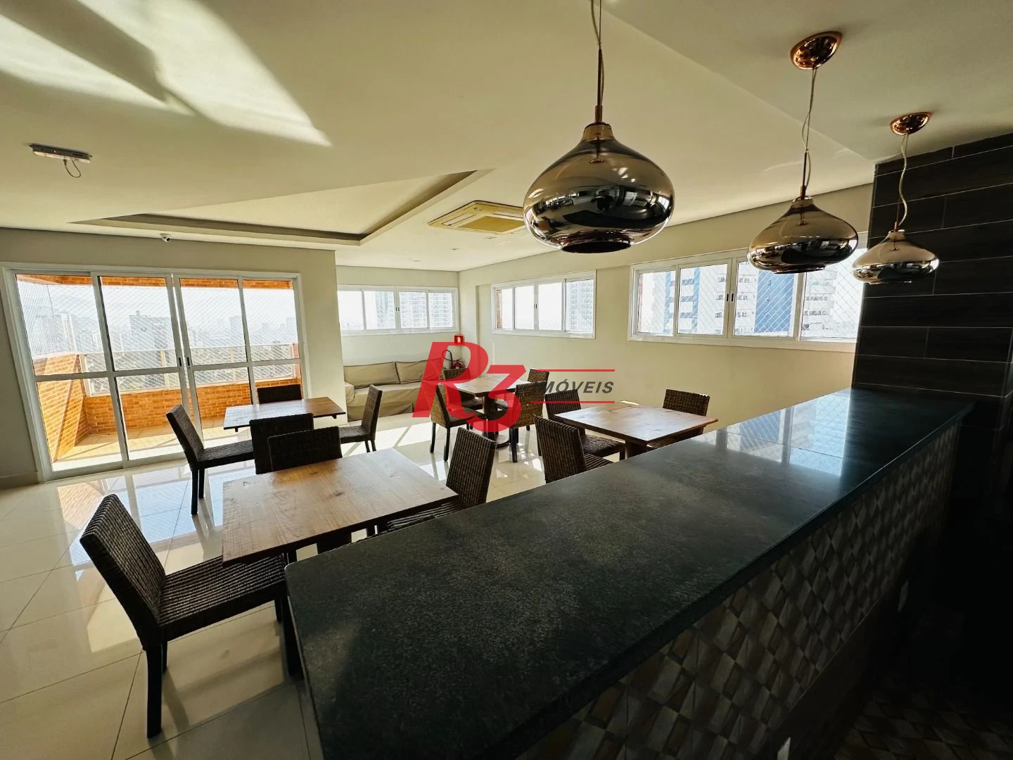 Apartamento com 2 dormitórios para alugar, 84 m² por R$ 6.000,00/mês - Boqueirão - Santos/SP