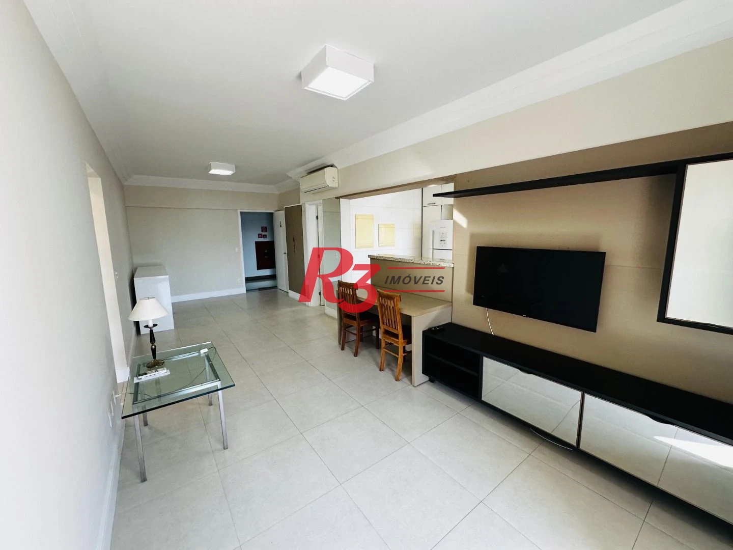 Apartamento com 2 dormitórios para alugar, 84 m² por R$ 6.000,00/mês - Boqueirão - Santos/SP