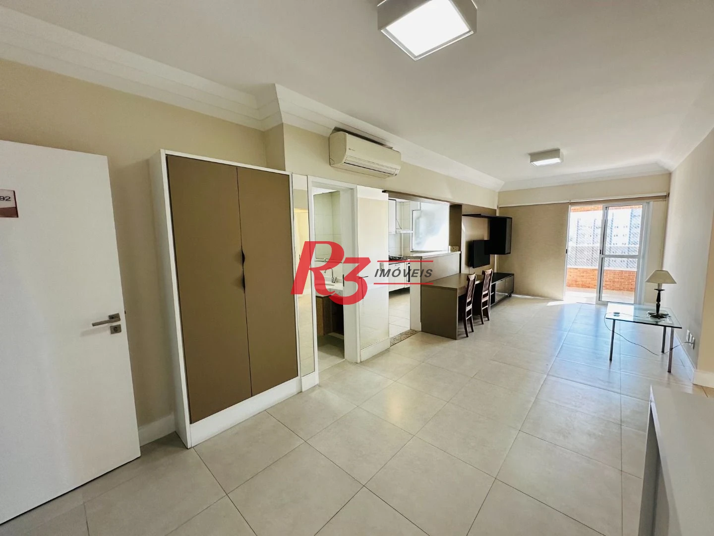 Apartamento com 2 dormitórios para alugar, 84 m² por R$ 6.000,00/mês - Boqueirão - Santos/SP
