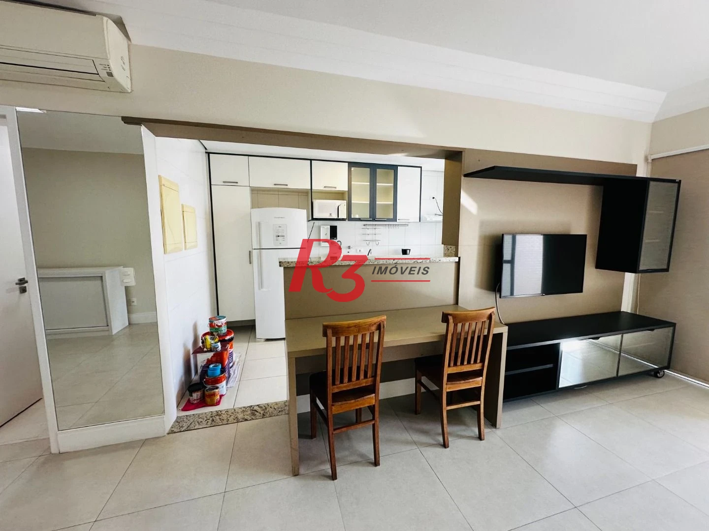 Apartamento com 2 dormitórios para alugar, 84 m² por R$ 6.000,00/mês - Boqueirão - Santos/SP
