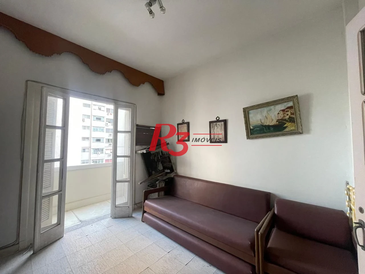 Kitnet com 1 dormitório à venda, 38 m² por R$ 330.000,00 - Boqueirão - Santos/SP