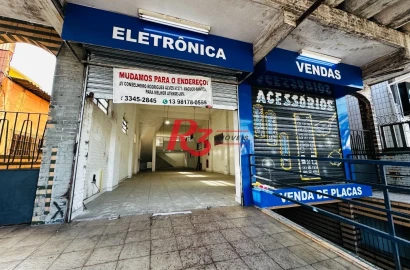 Loja para alugar, 250 m² - Vila Cascatinha - São Vicente/SP