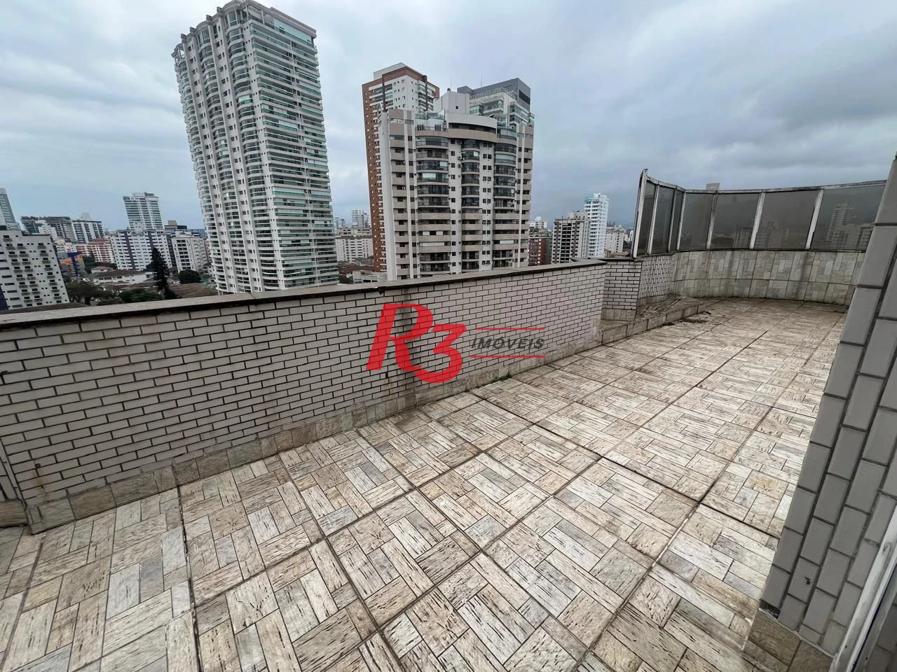 Cobertura com 3 dormitórios à venda, 422 m² por R$ 1.750.000,00 - Ponta da Praia - Santos/SP