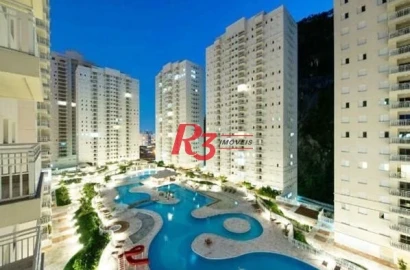 Apartamento com 3 dormitórios à venda, 84 m² por R$ 800.000,00 - Marapé - Santos/SP