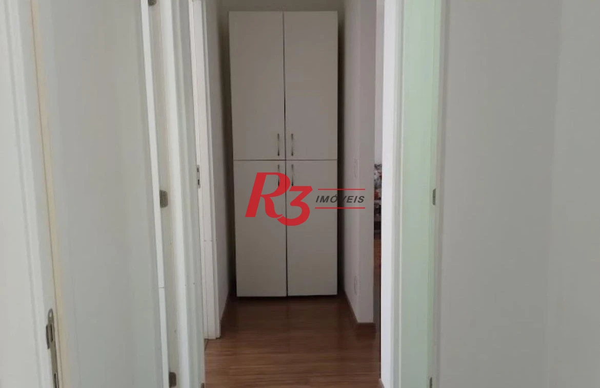 Apartamento com 3 dormitórios à venda, 84 m² por R$ 800.000,00 - Marapé - Santos/SP