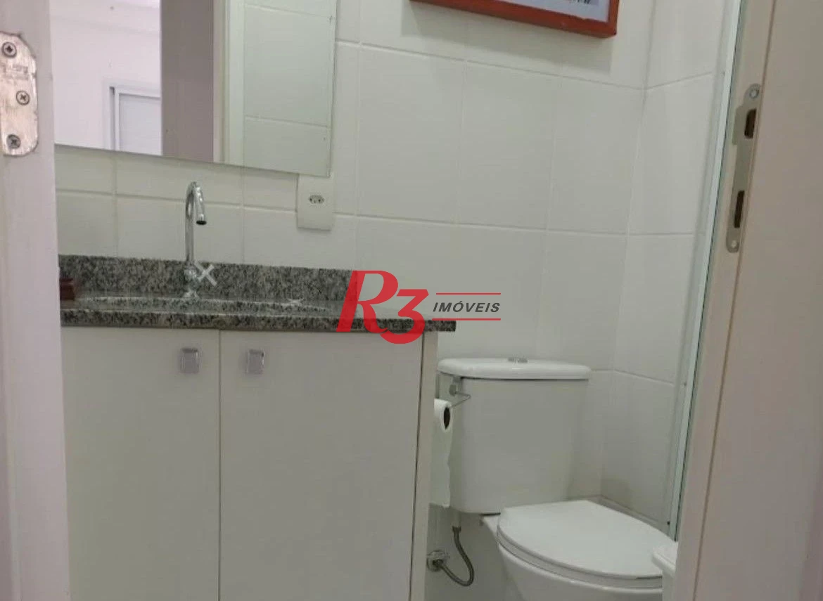 Apartamento com 3 dormitórios à venda, 84 m² por R$ 800.000,00 - Marapé - Santos/SP