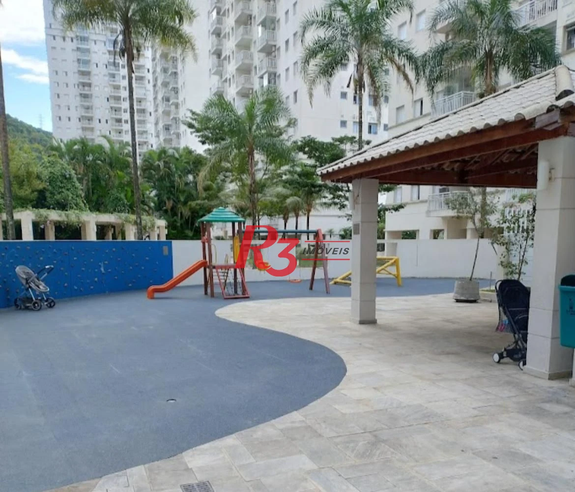 Apartamento com 3 dormitórios à venda, 84 m² por R$ 800.000,00 - Marapé - Santos/SP