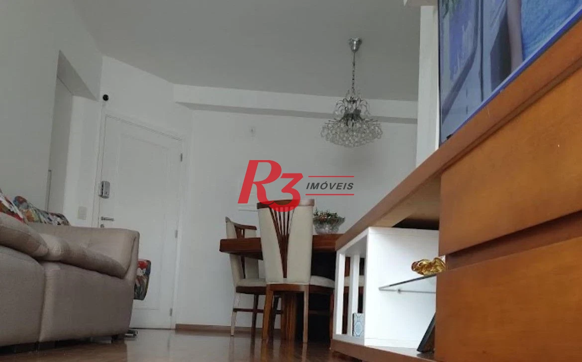 Apartamento com 3 dormitórios à venda, 84 m² por R$ 800.000,00 - Marapé - Santos/SP
