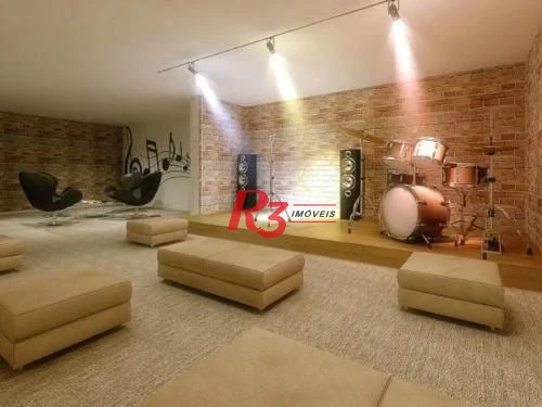 Apartamento com 3 dormitórios à venda, 84 m² por R$ 800.000,00 - Marapé - Santos/SP