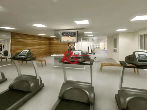 Apartamento com 3 dormitórios à venda, 84 m² por R$ 800.000,00 - Marapé - Santos/SP