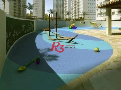 Apartamento com 3 dormitórios à venda, 84 m² por R$ 800.000,00 - Marapé - Santos/SP