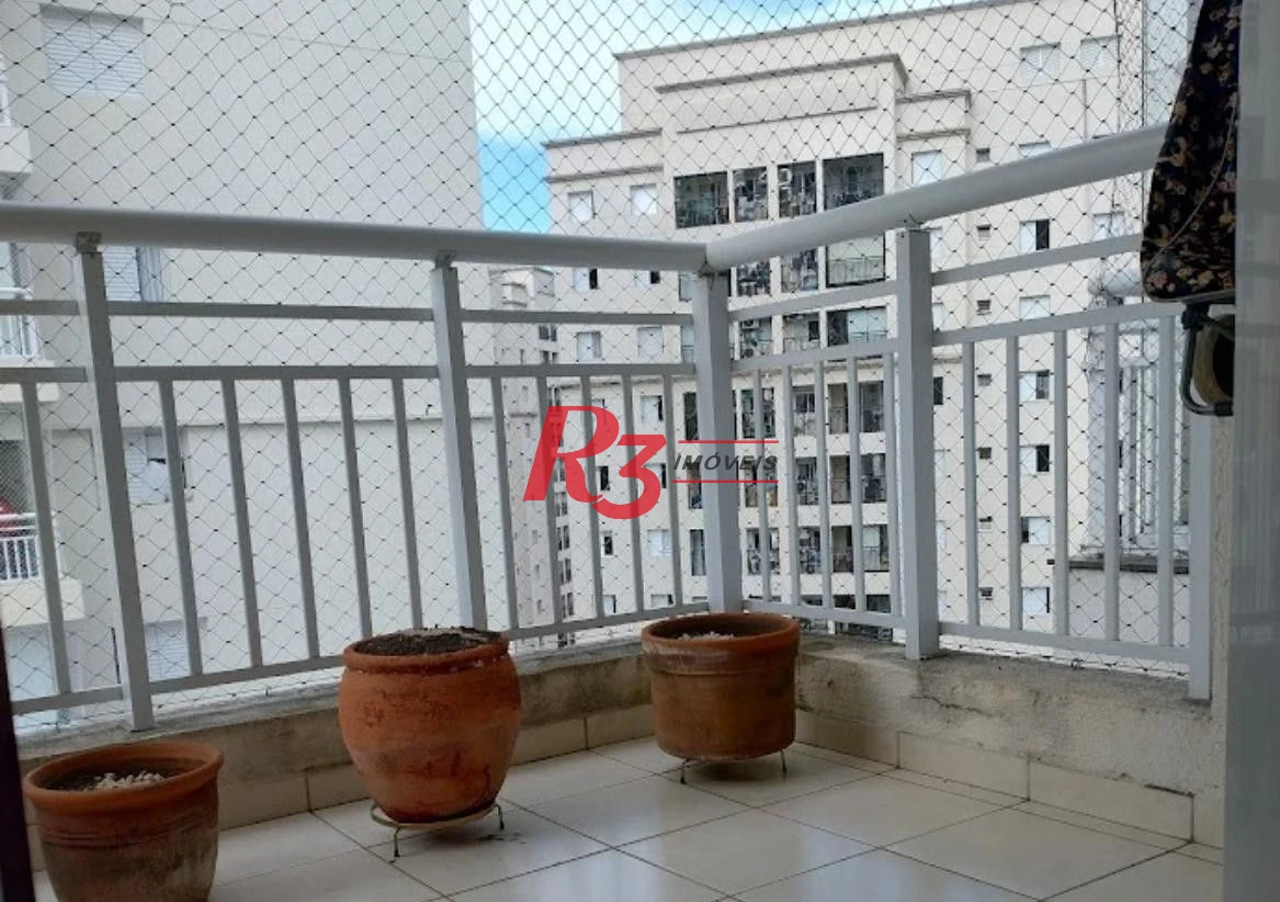Apartamento com 3 dormitórios à venda, 84 m² por R$ 800.000,00 - Marapé - Santos/SP