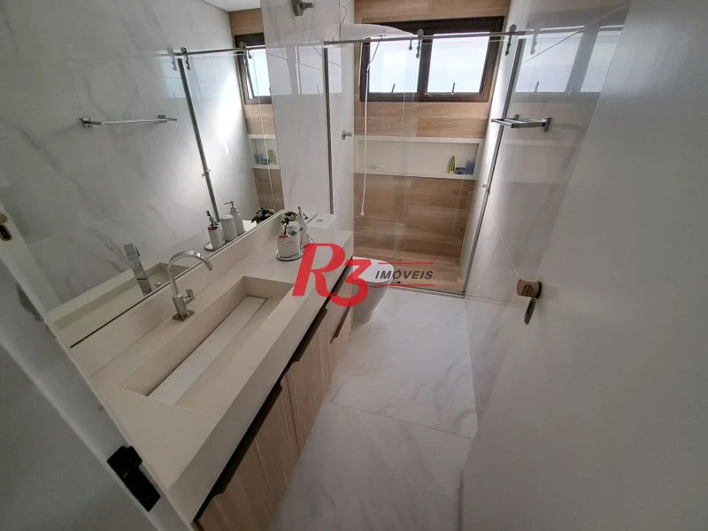 Apartamento com 3 dormitórios à venda, 183 m² por R$ 1.700.000,00 - Pompéia - Santos/SP