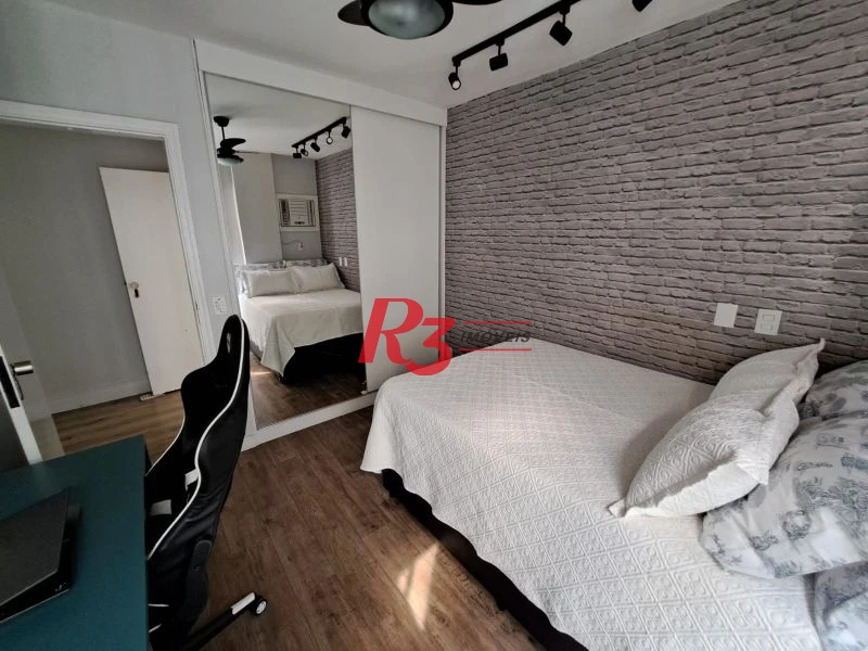 Apartamento com 3 dormitórios à venda, 183 m² por R$ 1.700.000,00 - Pompéia - Santos/SP