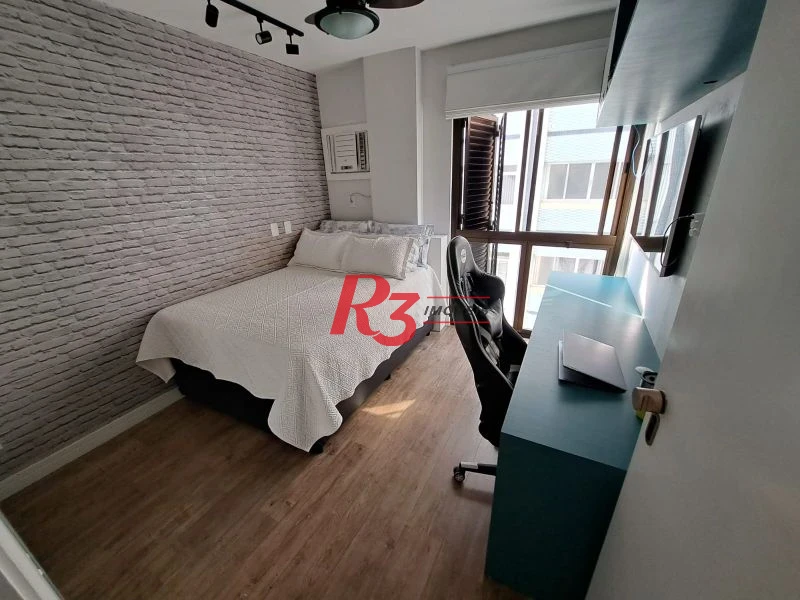 Apartamento com 3 dormitórios à venda, 183 m² por R$ 1.700.000,00 - Pompéia - Santos/SP