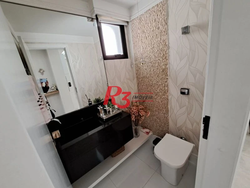 Apartamento com 3 dormitórios à venda, 183 m² por R$ 1.700.000,00 - Pompéia - Santos/SP