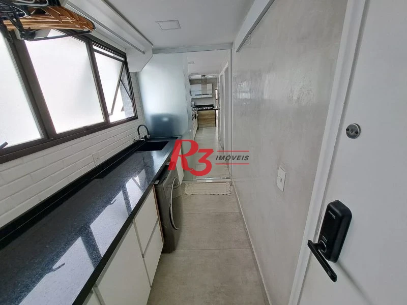 Apartamento com 3 dormitórios à venda, 183 m² por R$ 1.700.000,00 - Pompéia - Santos/SP