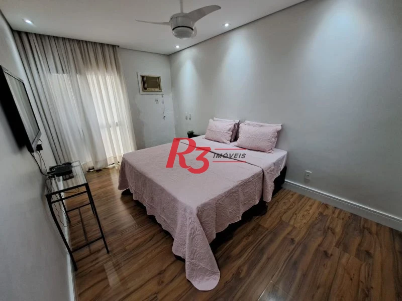 Apartamento com 3 dormitórios à venda, 183 m² por R$ 1.700.000,00 - Pompéia - Santos/SP