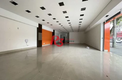 Loja para alugar, 100 m² por R$ 11.808,00/mês - Vila Matias - Santos/SP