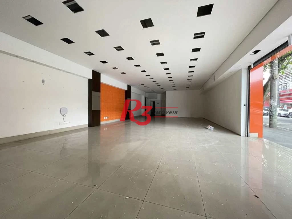 Loja para alugar, 100 m² por R$ 11.808,00/mês - Vila Matias - Santos/SP