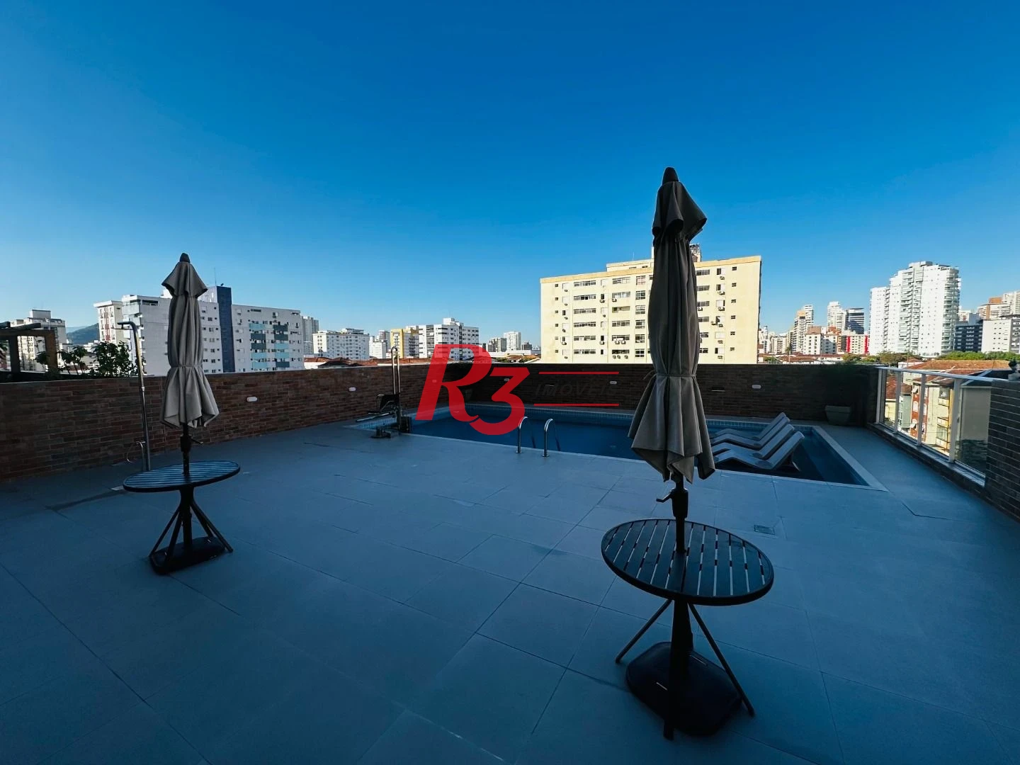 Apartamento com 1 dormitório para alugar, 45 m² por R$ 4.500,00/mês - Campo Grande - Santos/SP