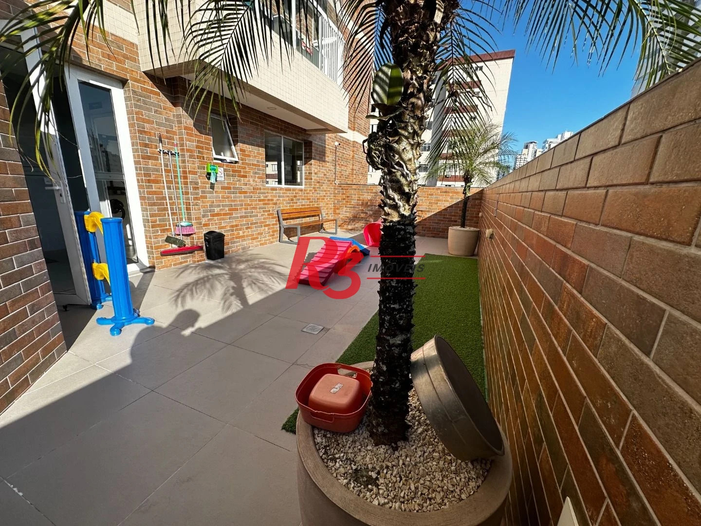Apartamento com 1 dormitório para alugar, 45 m² por R$ 4.500,00/mês - Campo Grande - Santos/SP