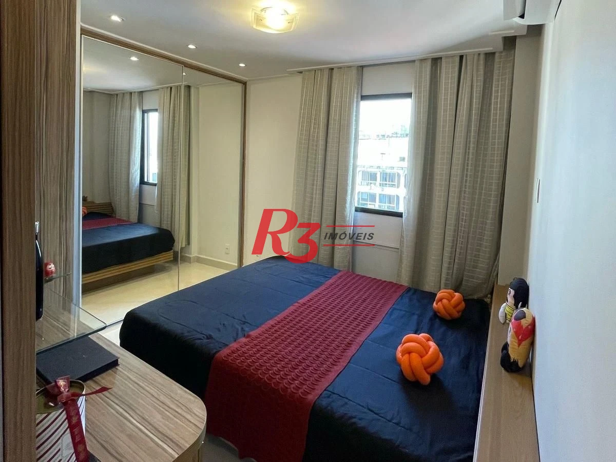 Cobertura com 4 dormitórios à venda, 187 m² por R$ 1.900.000,00 - Aparecida - Santos/SP