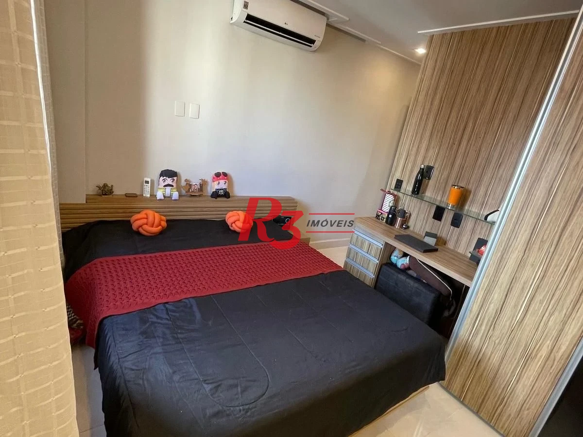 Cobertura com 4 dormitórios à venda, 187 m² por R$ 1.900.000,00 - Aparecida - Santos/SP
