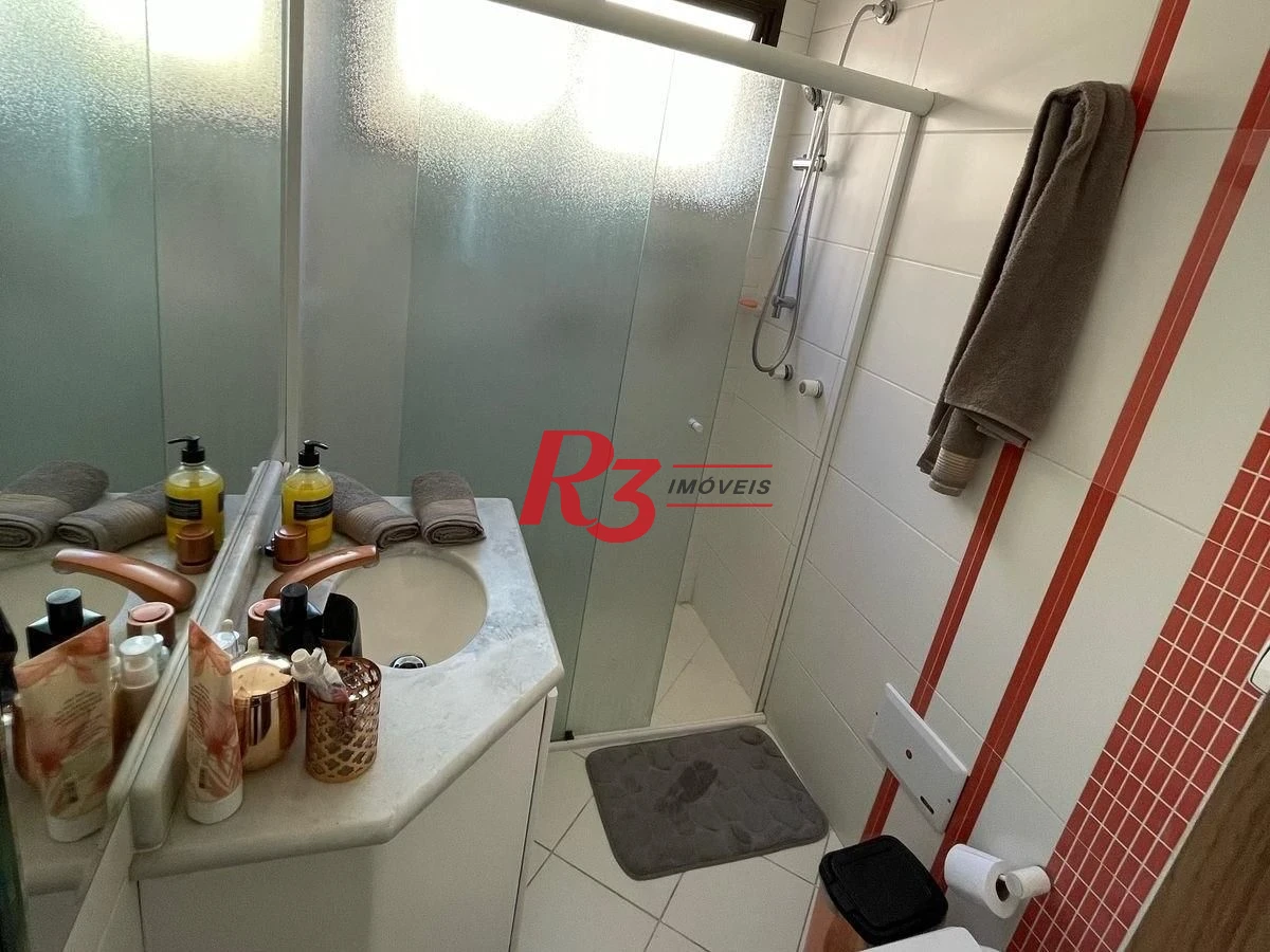 Cobertura com 4 dormitórios à venda, 187 m² por R$ 1.900.000,00 - Aparecida - Santos/SP