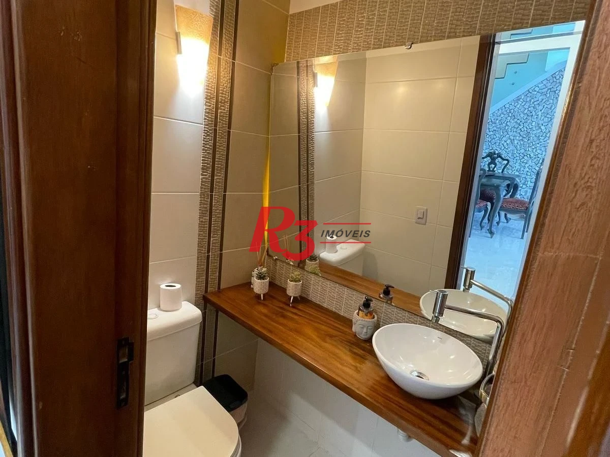 Cobertura com 4 dormitórios à venda, 187 m² por R$ 1.900.000,00 - Aparecida - Santos/SP