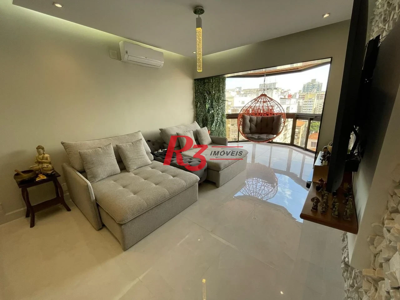 Cobertura com 4 dormitórios à venda, 187 m² por R$ 1.900.000,00 - Aparecida - Santos/SP