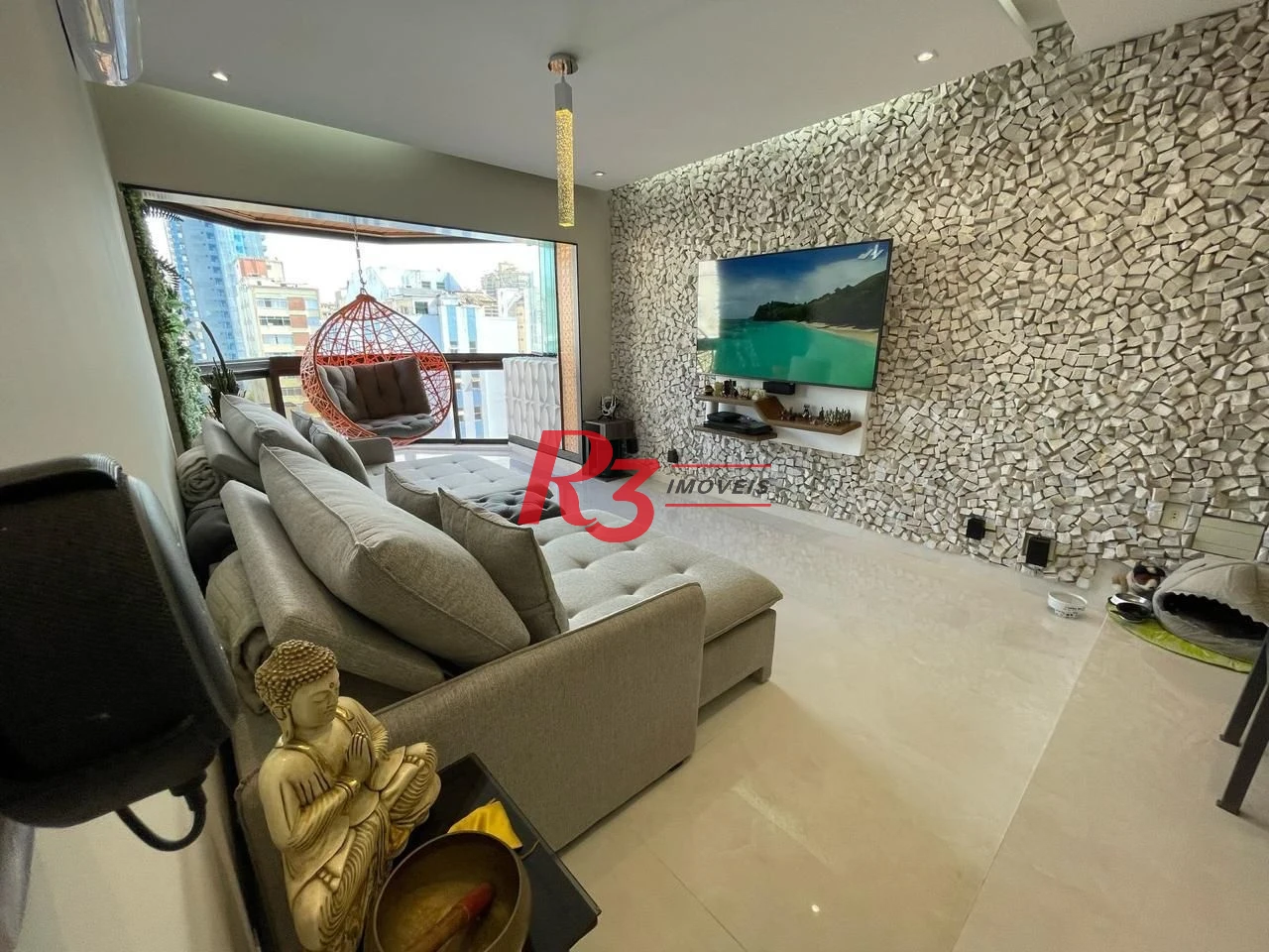 Cobertura com 4 dormitórios à venda, 187 m² por R$ 1.900.000,00 - Aparecida - Santos/SP
