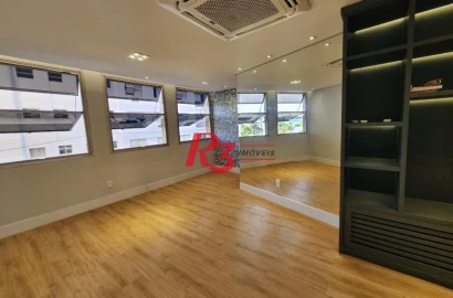Apartamento com 2 dormitórios à venda, 80 m² por R$ 854.800,00 - Ponta da Praia - Santos/SP