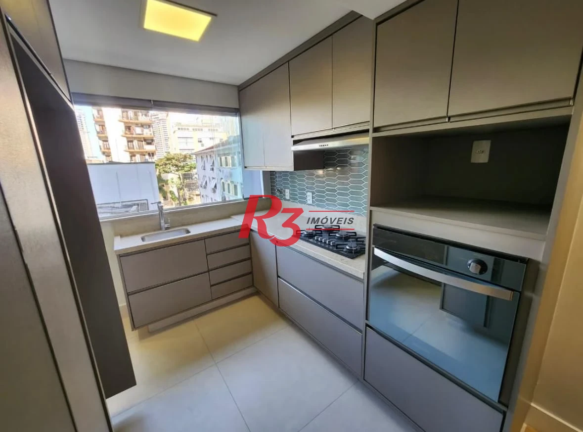 Apartamento com 2 dormitórios à venda, 80 m² por R$ 854.800,00 - Ponta da Praia - Santos/SP
