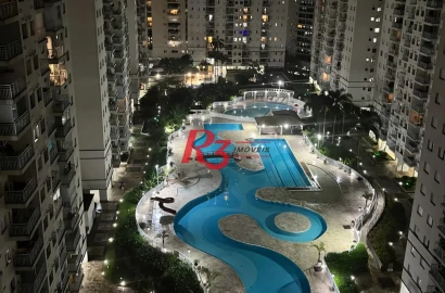 Apartamento com 3 dormitórios à venda, 84 m² por R$ 800.000,00 - Marapé - Santos/SP