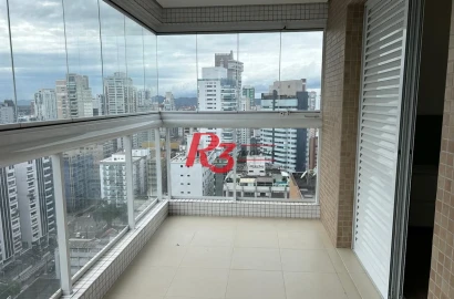 Apartamento com 3 suítes à venda, 207 m² por R$ 3.500.000 - Gonzaga - Santos/SP