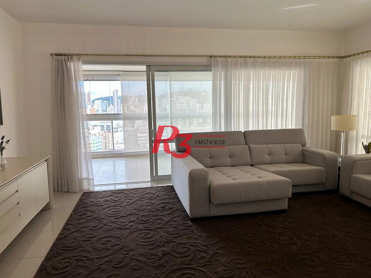Apartamento com 3 suítes à venda, 207 m² por R$ 3.500.000 - Gonzaga - Santos/SP