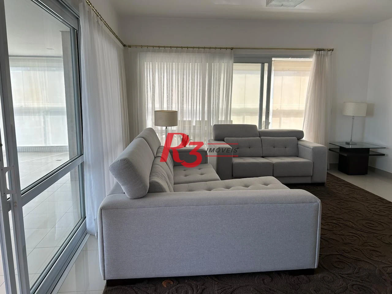 Apartamento com 3 suítes à venda, 207 m² por R$ 3.500.000 - Gonzaga - Santos/SP