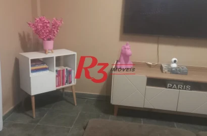 Apartamento com 3 dormitórios à venda, 142 m² por R$ 1.200.000,00 - Marapé - Santos/SP