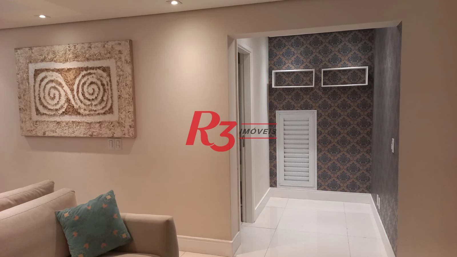 Apartamento com 3 dormitórios para alugar, 132 m² por R$ 9.500,00/mês - Ponta da Praia - Santos/SP