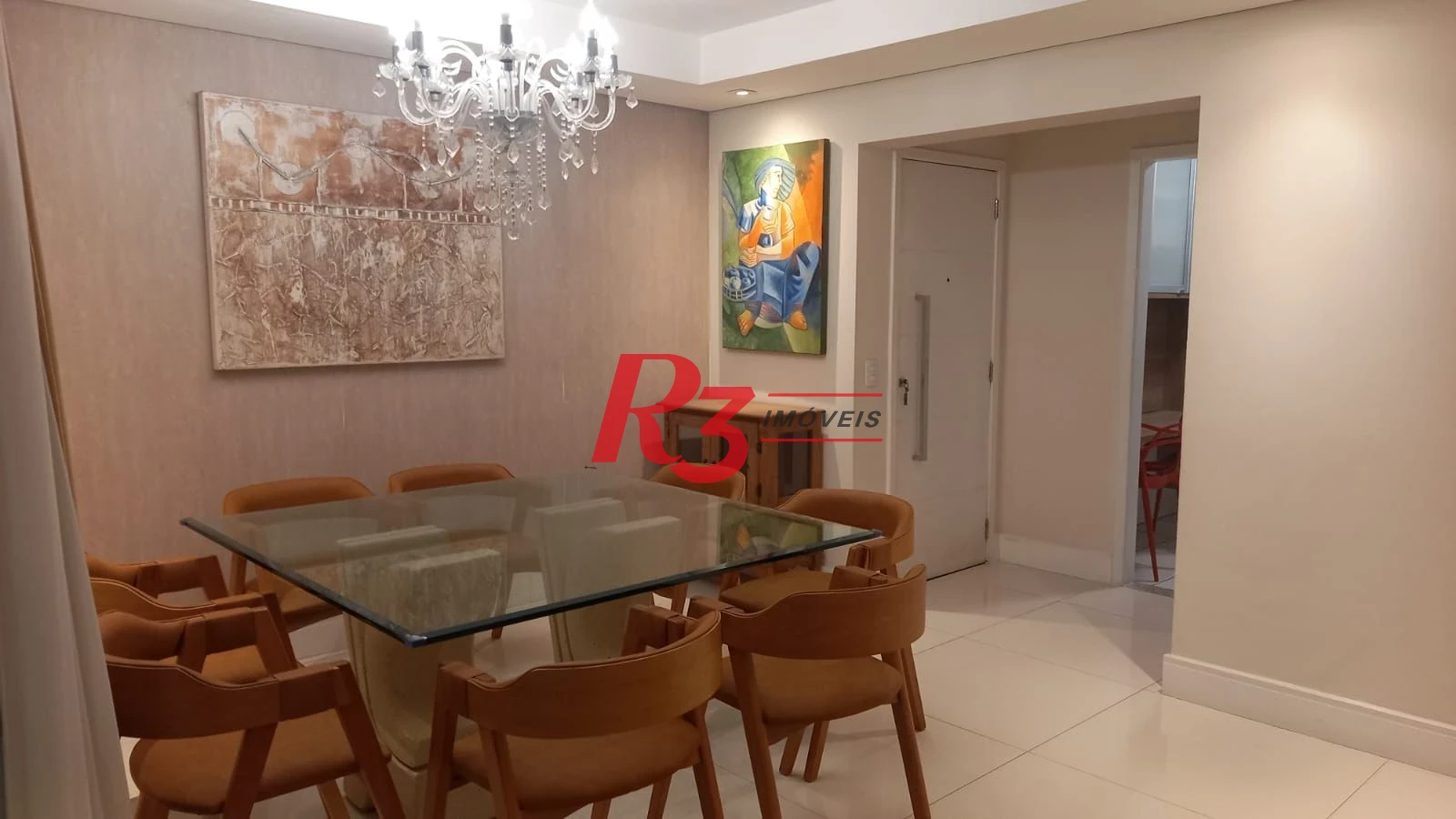 Apartamento com 3 dormitórios para alugar, 132 m² por R$ 9.500,00/mês - Ponta da Praia - Santos/SP
