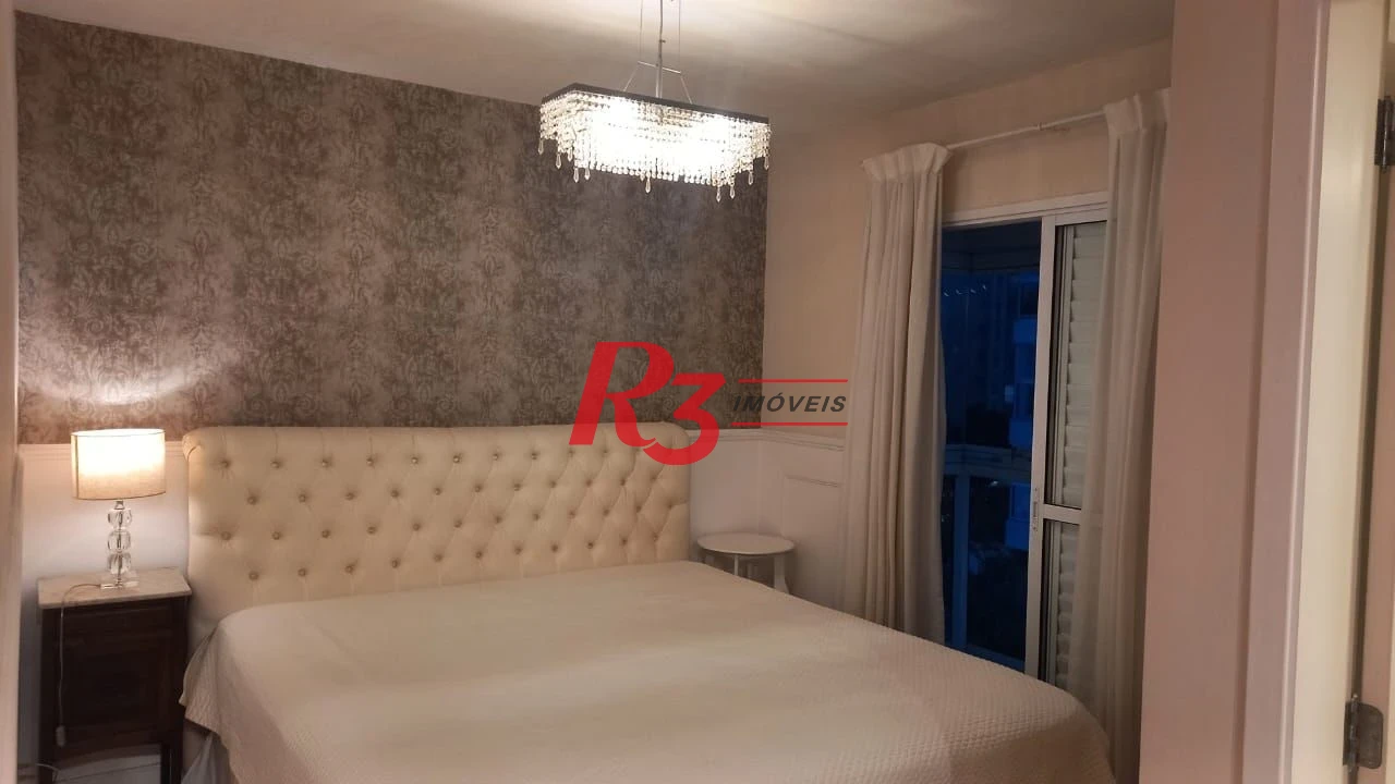 Apartamento com 3 dormitórios para alugar, 132 m² por R$ 9.500,00/mês - Ponta da Praia - Santos/SP