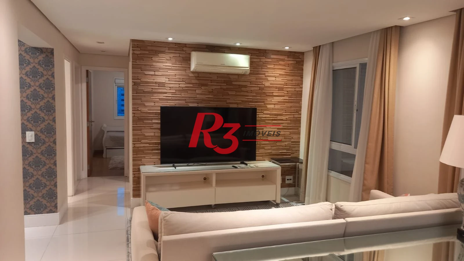 Apartamento com 3 dormitórios para alugar, 132 m² por R$ 9.500,00/mês - Ponta da Praia - Santos/SP