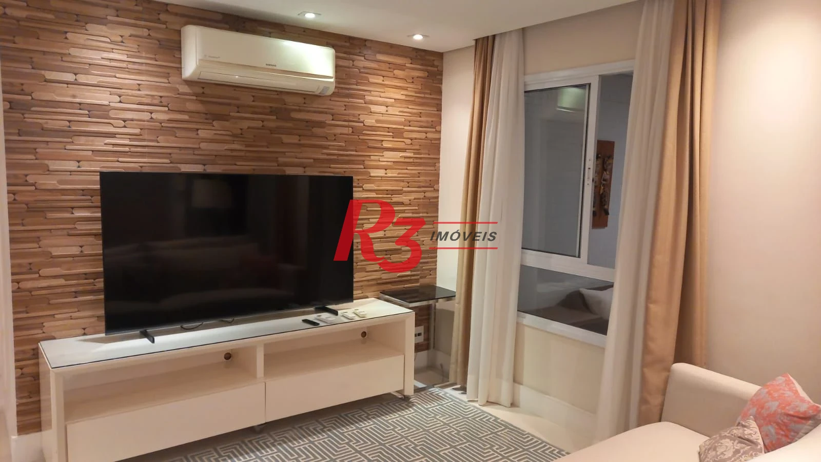 Apartamento com 3 dormitórios para alugar, 132 m² por R$ 9.500,00/mês - Ponta da Praia - Santos/SP