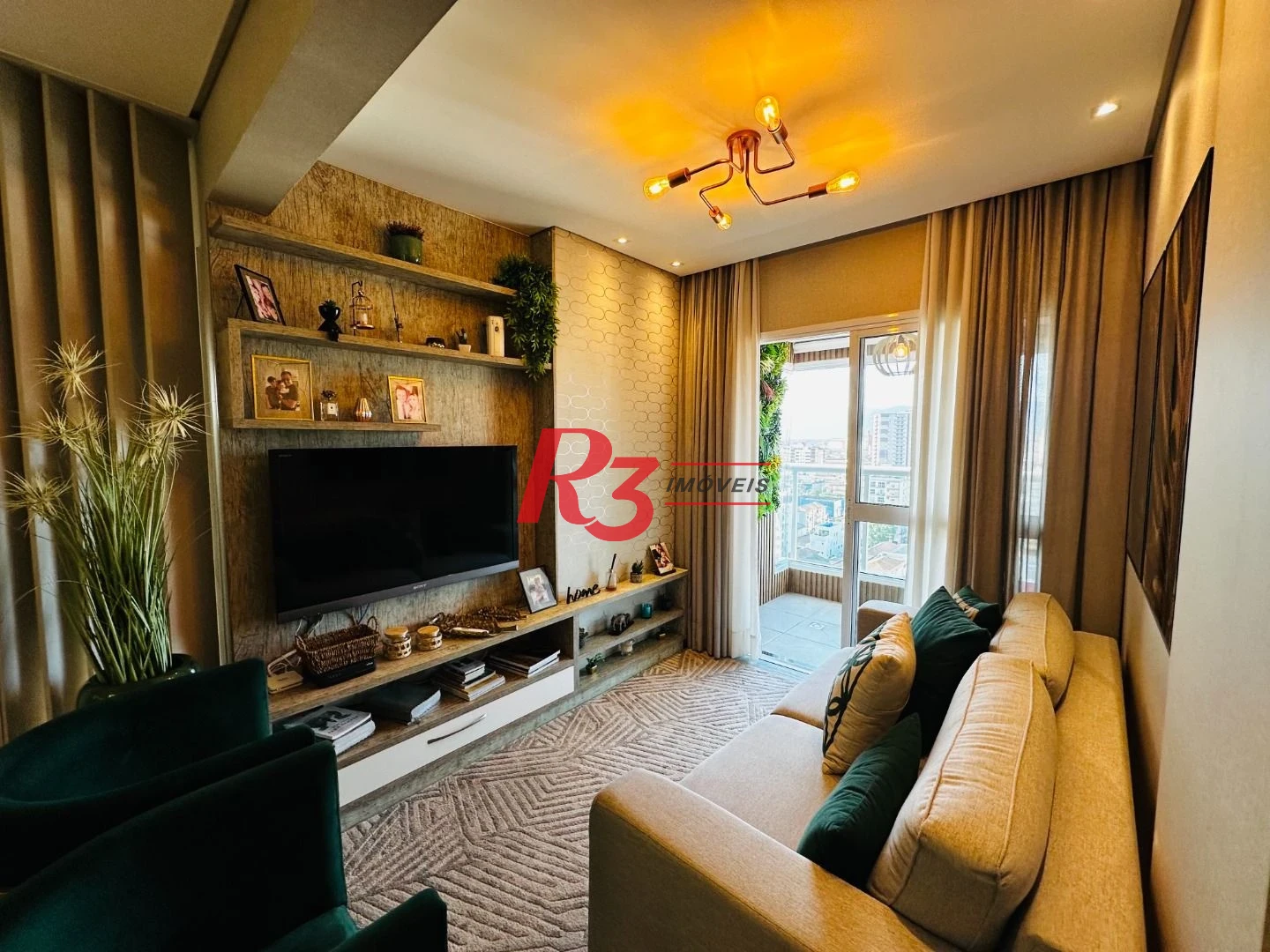 Apartamento com 2 dormitórios à venda, 114 m² por R$ 789.000,00 - Embaré - Santos/SP