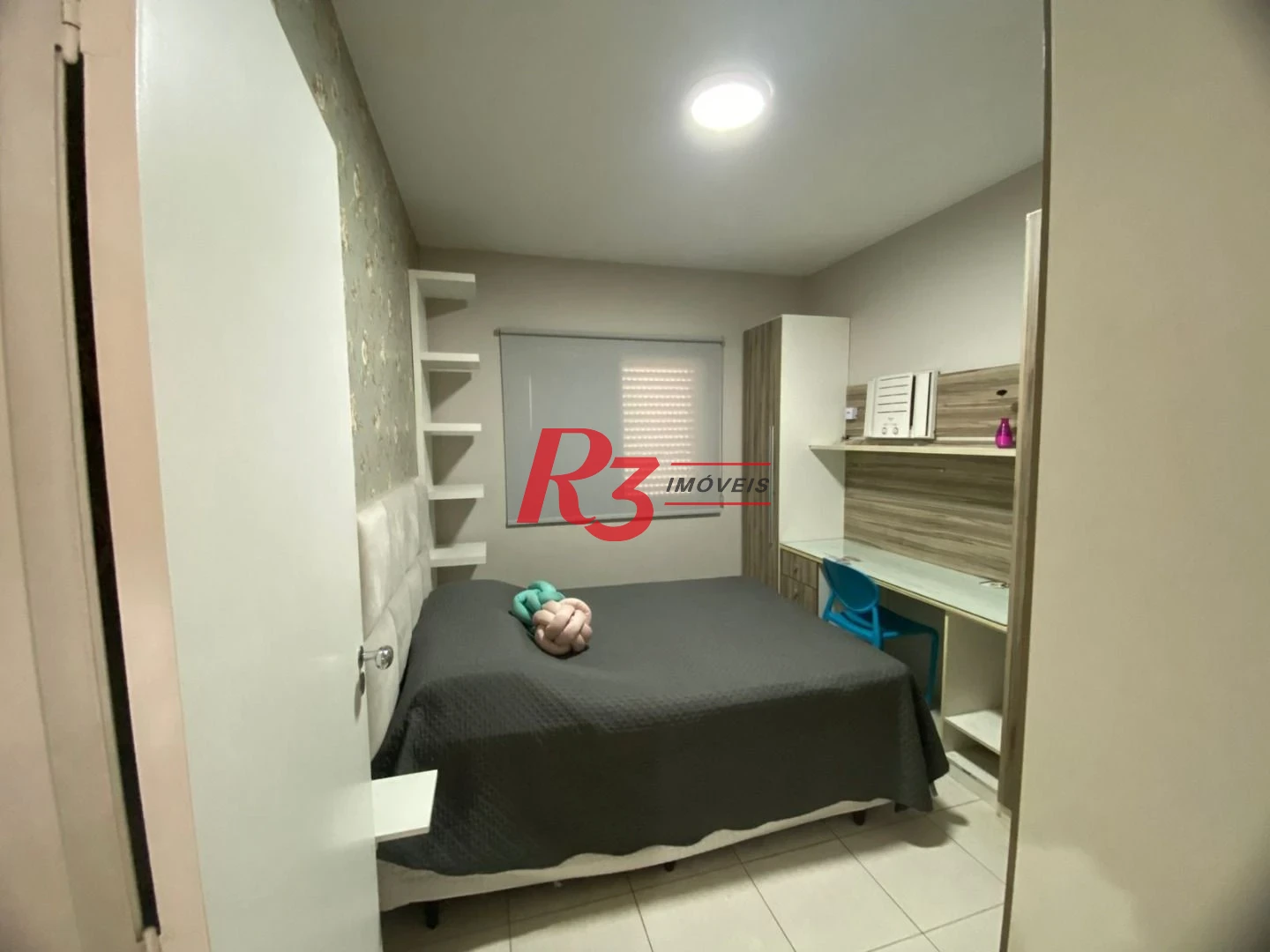 Apartamento com 2 dormitórios para alugar, 71 m² por R$ 3.700,02/mês - Vila Matias - Santos/SP