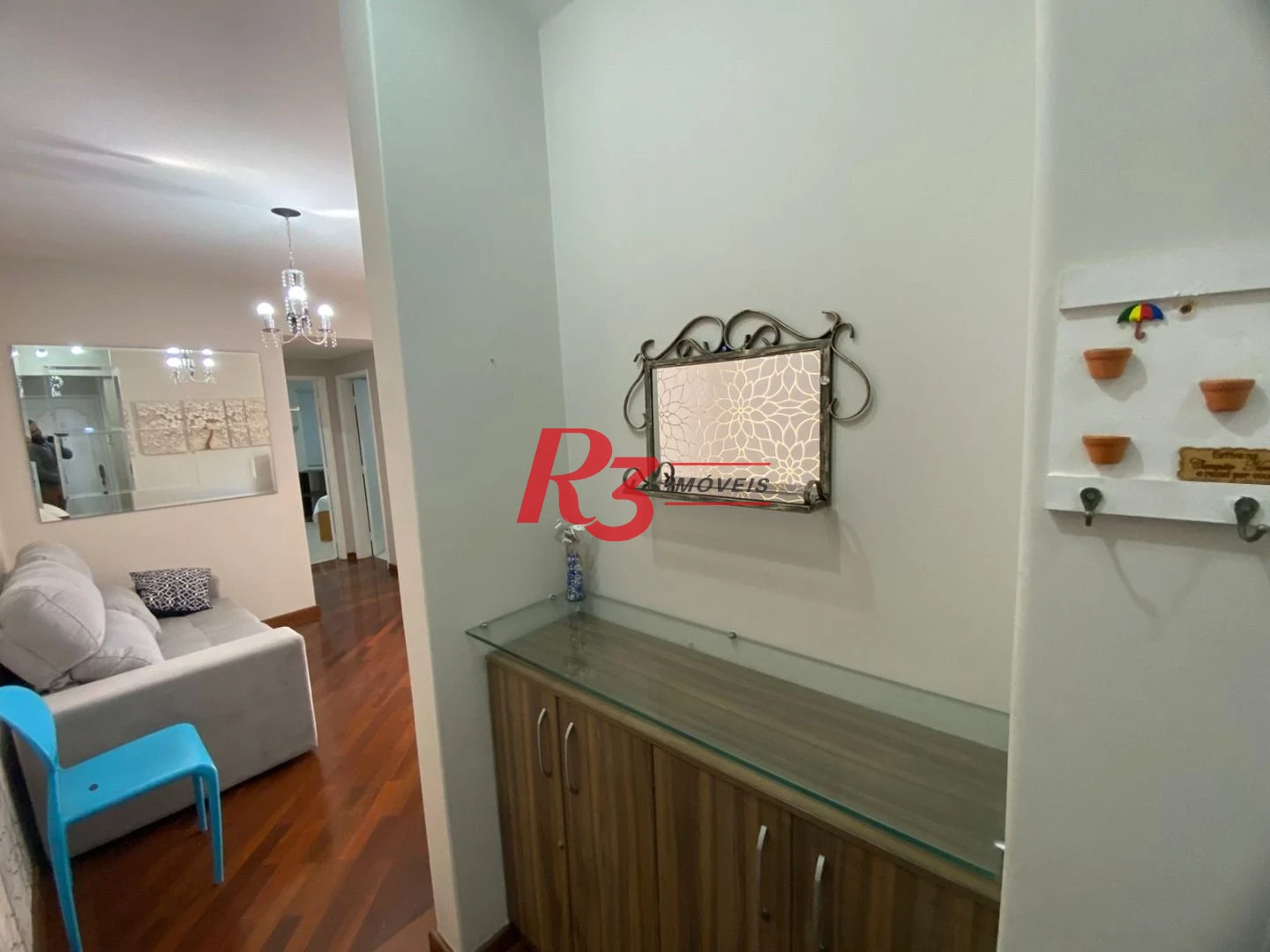Apartamento com 2 dormitórios para alugar, 71 m² por R$ 3.700,02/mês - Vila Matias - Santos/SP