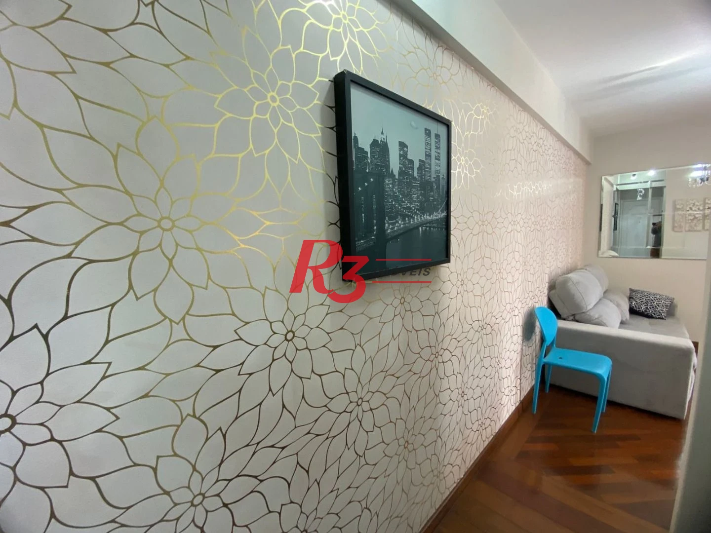 Apartamento com 2 dormitórios para alugar, 71 m² por R$ 3.700,02/mês - Vila Matias - Santos/SP